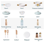 Robotime Robud - Grande Cucina in Legno per Bambini - Gioco di Imitazione Realistico per Bambine e Bambini dai 3 Anni