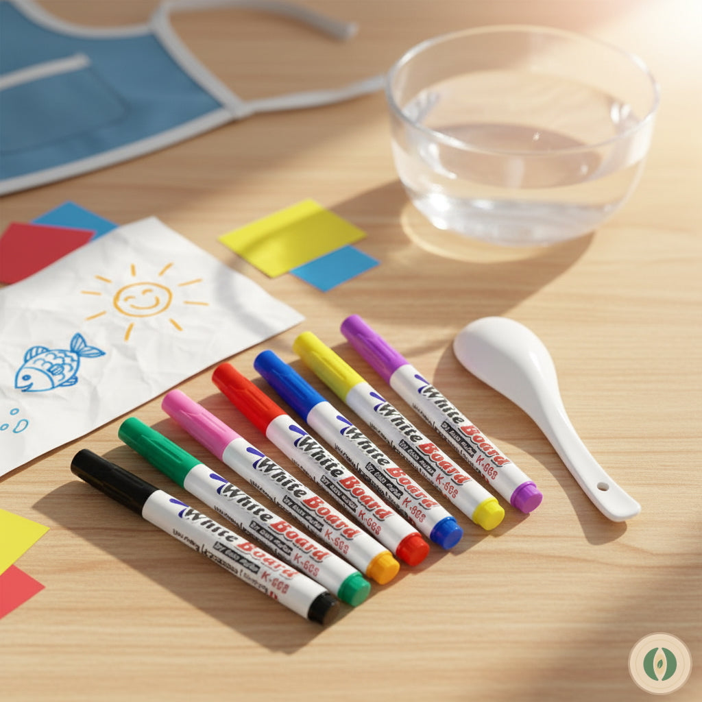 Pennarello Magico Galleggiante ad Acqua (12 Colori) - Kit da Disegno Ludico & Didattico per Bambini - Giocattolo Creativo per Imparare Divertendosi