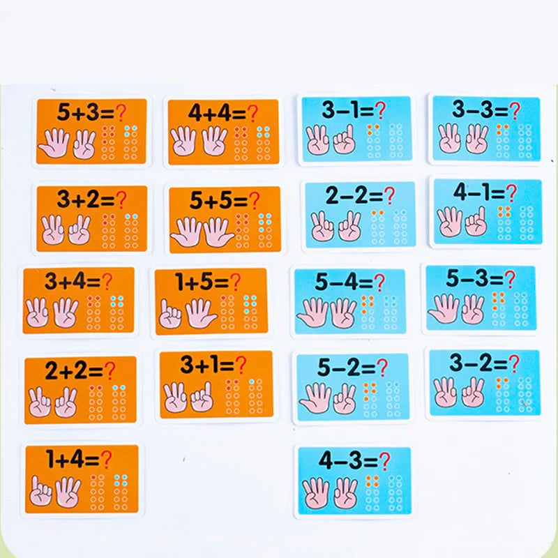 Gioco di Matematica Montessori in Legno Educativo 13-in-1 - Apprendimento Ludico di Cifre e Calcolo