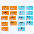 Gioco di Matematica Montessori in Legno Educativo 13-in-1 - Apprendimento Ludico di Cifre e Calcolo