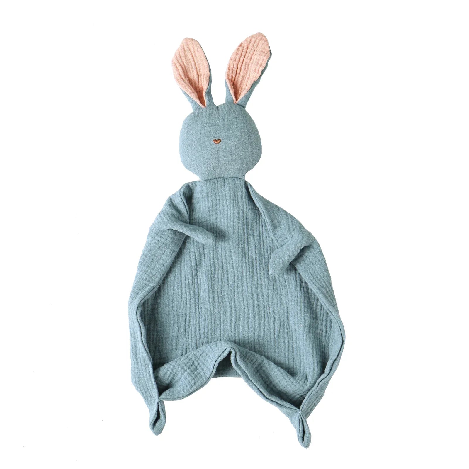 Soothing Bunny Comforter 100% Muslin Cotton for Baby's Peaceful Sleep