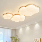 Minimalistische Deckenleuchte Nordische Baumwolle und Holz | Warme Atmosphäre Schlafzimmer