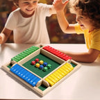 Il Gioco di Dadi in Legno Shut The Box per 4 Giocatori | Serate in Famiglia Indimenticabili