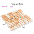 Gioco di Scacchi in Legno Educativo per Bambini: Sviluppo e Pensiero Logico