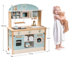 Robotime Robud - Grande Cucina in Legno per Bambini - Gioco di Imitazione Realistico per Bambine e Bambini dai 3 Anni