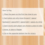 Gioco di Scacchi in Legno Educativo per Bambini: Sviluppo e Pensiero Logico