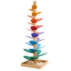 Albero Musicale Arcobaleno in Legno Montessori | Sviluppo Sensoriale e Creativo