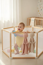 Doudou Coniglietto Lenitivo 100% Cotone Mussola per Sonno Sereno del Bambino