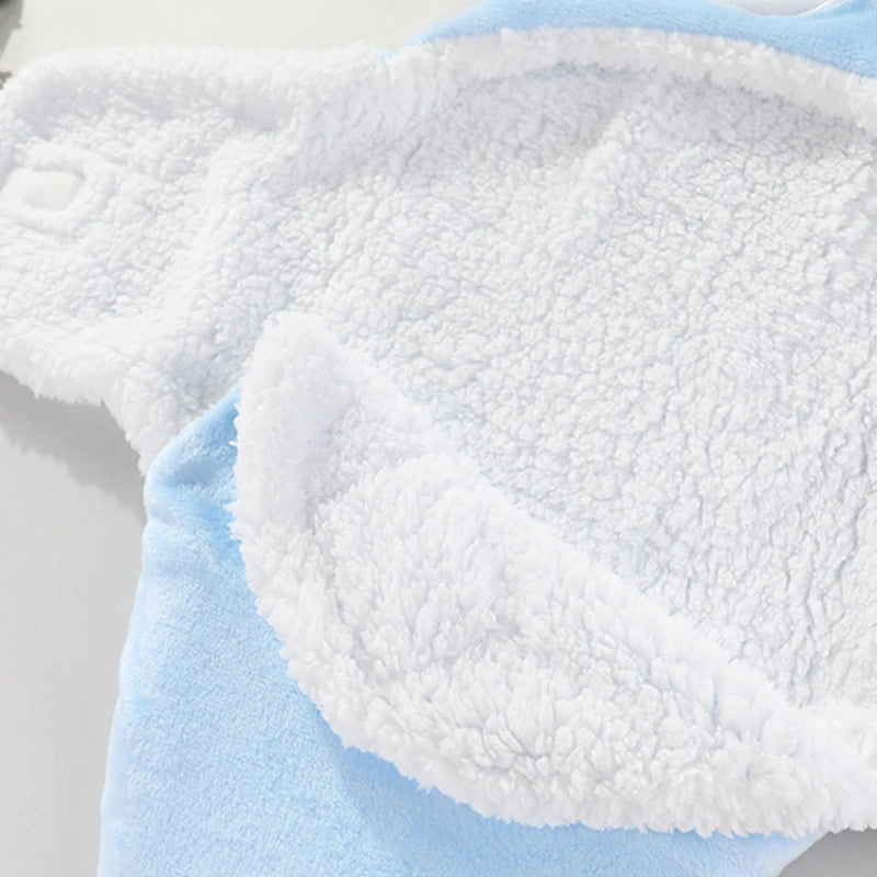 Sacco Nanna Neonato Coccole Cotone Invernale – Nido d'Angelo Ultra Morbido 0-9 Mesi