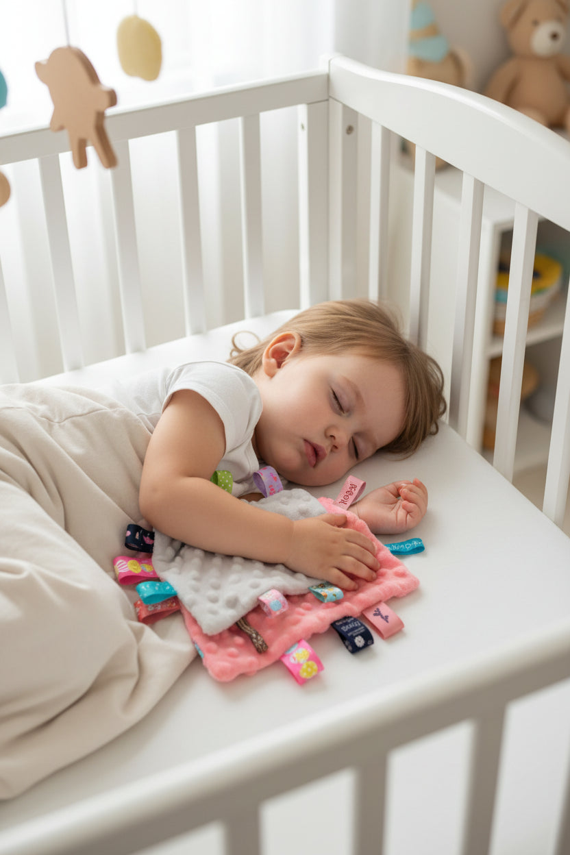 Panno di Appagamento Morbido in Peluche per Neonati