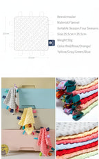 Panno di Appagamento Morbido in Peluche per Neonati